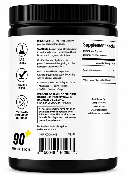 90+ CREATINE